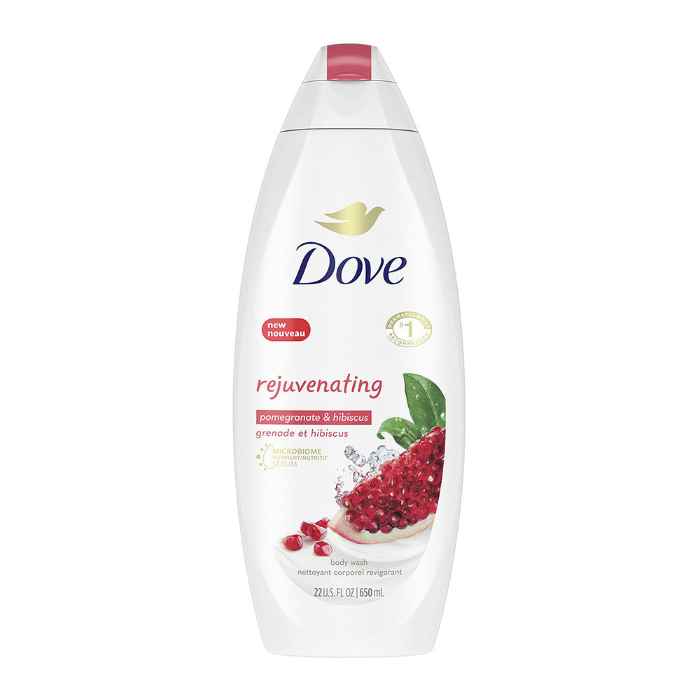Dove Rejuvenating Body Wash with Pomegranate and Hibiscus, 22 Oz